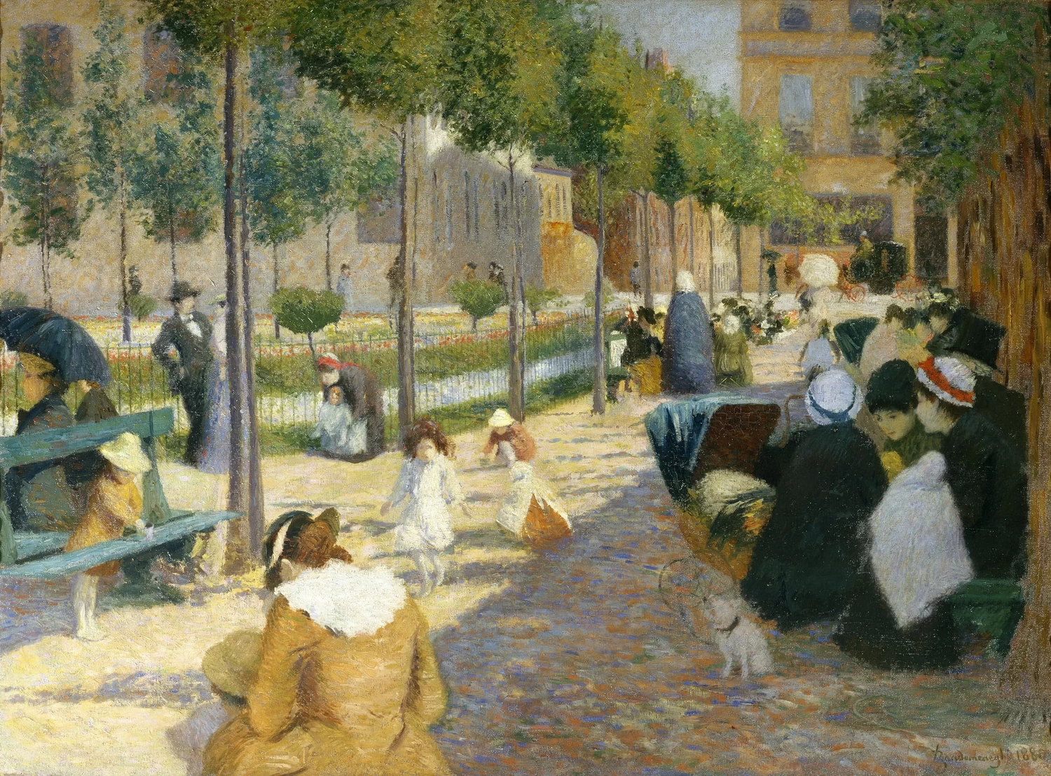 Place d'Anvers a Parigi - Galleria d’Arte Moderna Ricci Oddi, Piacenza